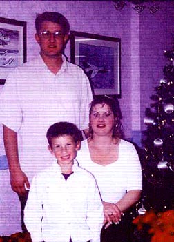 Christmas Picture Darrin's Family 2000
